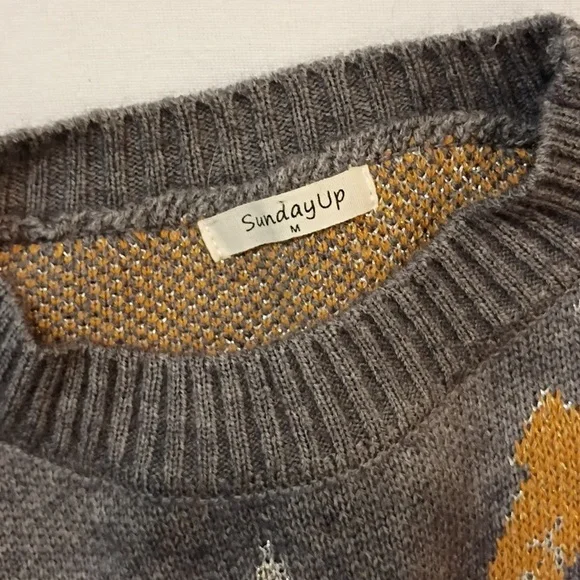 Midnight Cowgirl Giddy Up Sweater Cottagecore Sunday Up Size Medium - Picture 2 of 4